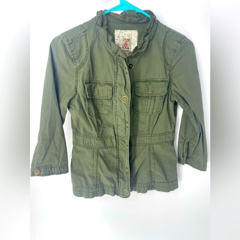 Decree jacket girls size‎ 6X green